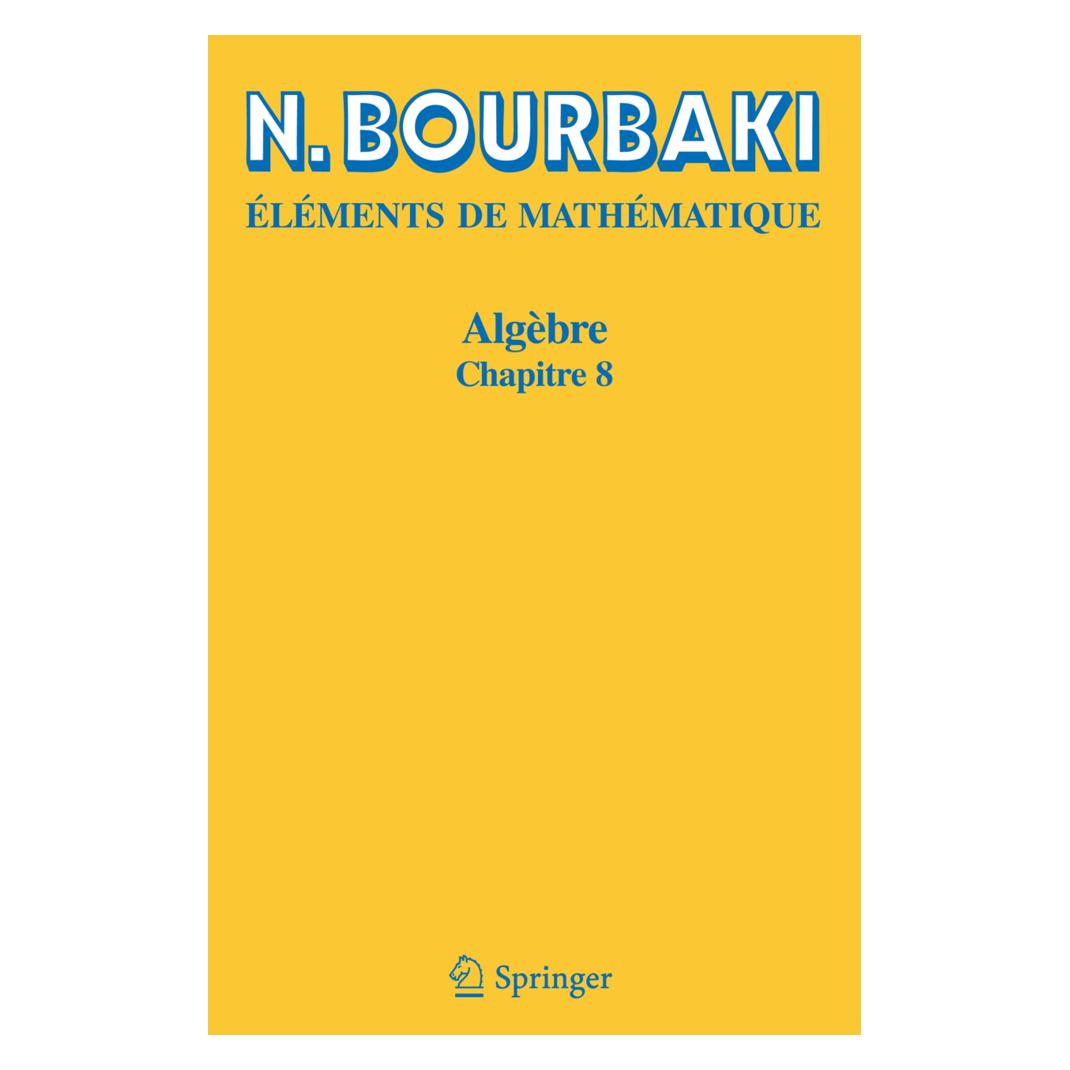 Springer Algèbre (Französisch, Softcover, N. Bourbaki) (55385472)