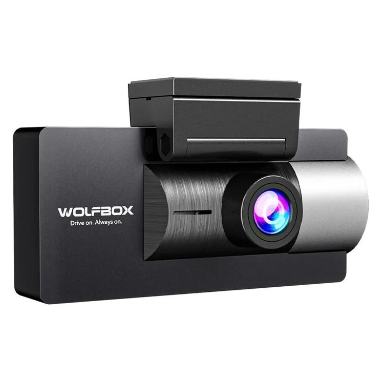 Wolfbox i17 WLAN 4K + 2,5K 64 GB Dashcam (Eingebautes Mikrofon, GPS-Empfänger, 4K) (I17(64G))