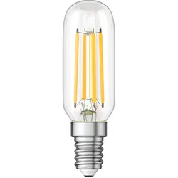 ledscom.de E14 LED Leuchtmittel, T25, warmweiß (2900 K), 4,2 W, 507lm