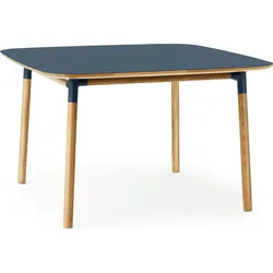 Form Tisch 120 x 120 cm blau