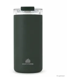 Groenenberg Isolierbecher aus recyceltem Edelstahl auslaufsicher forest 440 ml