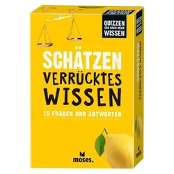 Moses Quizzen & Wissen Schätzen Verrücktes Wissen