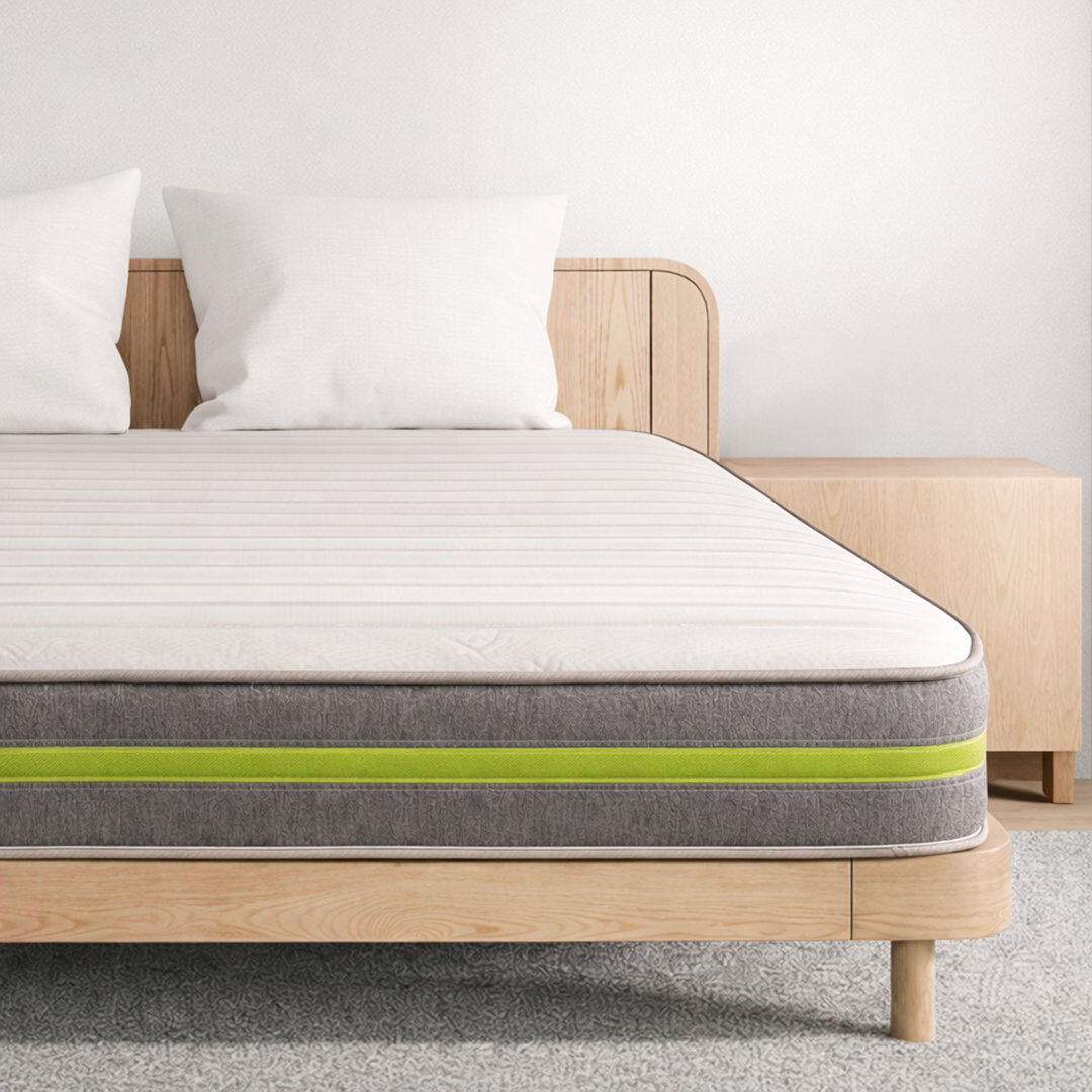 White Noise Fusion Comfort Memory Foam & Spring Mattress Small Single (2'6)