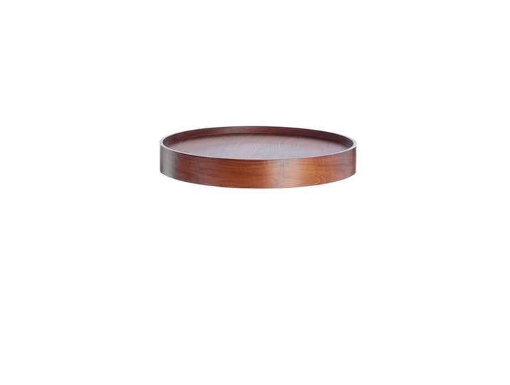 Softline Serviertablett Drum braun, Designer Softline Design Team, 7.4 cm