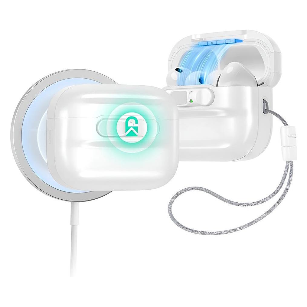 ESR - Pulse Magnetic FlickLock - Apple AirPods Pro 3 - White (Kopfhörer Hülle) (1C019002)