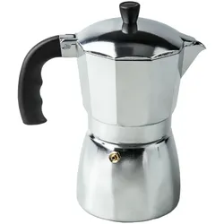 SUPREME-KAFFEEMASCHINE AUS GRAUEM ALUMINIUM, 9 TASSEN