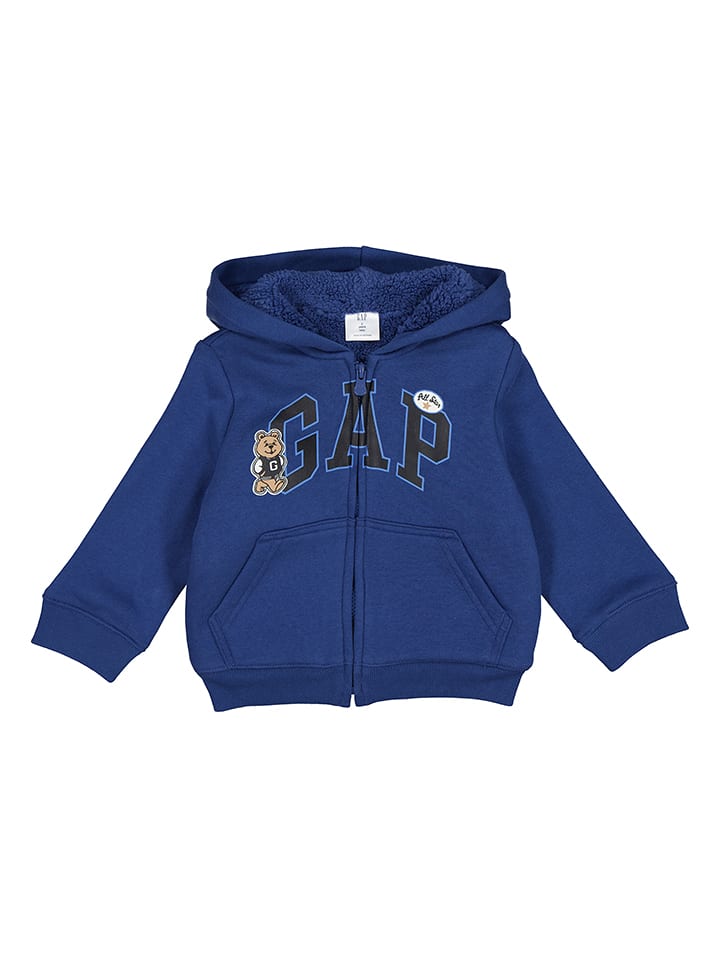 GAP Sweatjacke in Blau - 110
