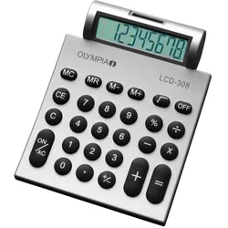 Olympia LCD 308 Taschenrechner Desktop Einfacher Taschenrechner