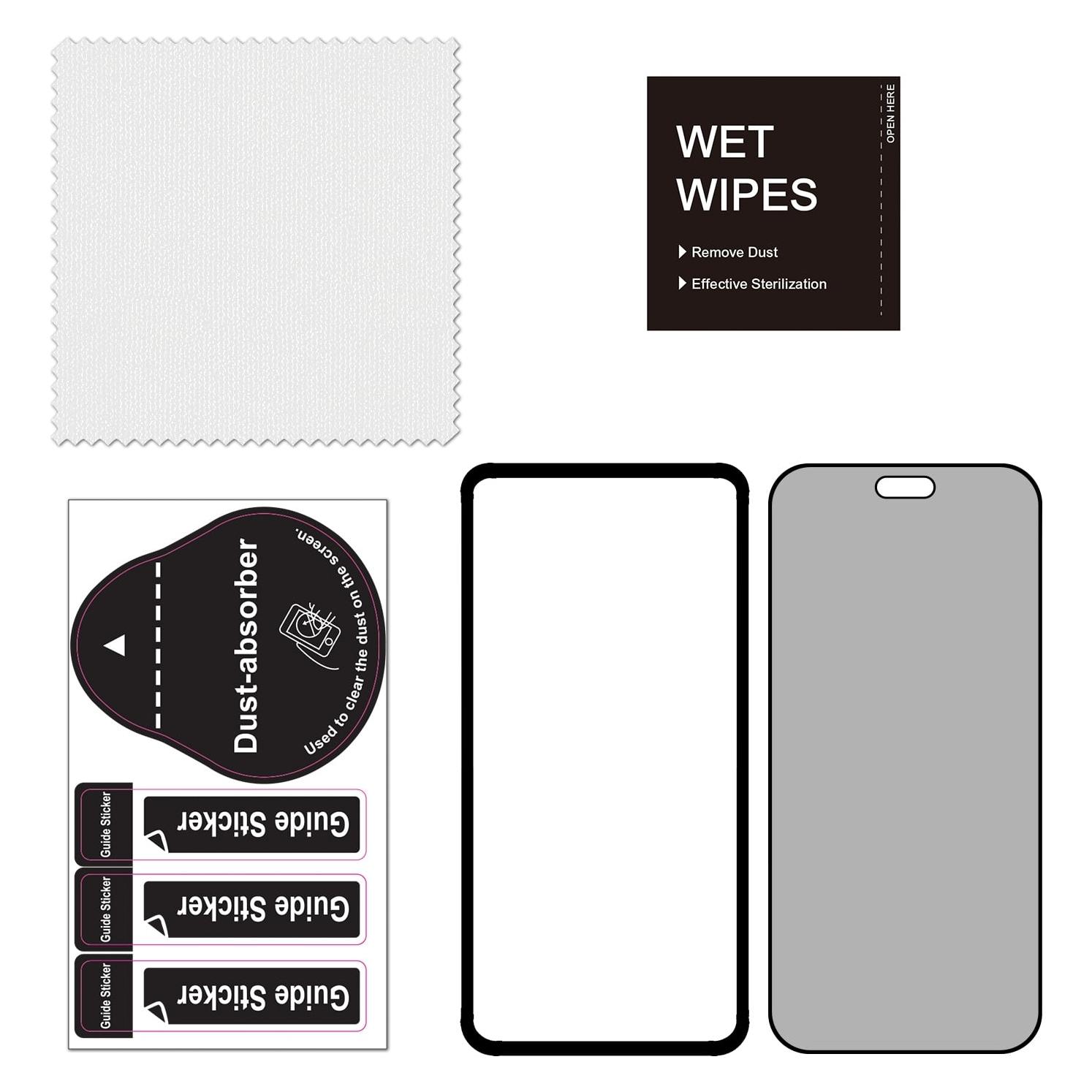 FoneKit Privacy+ Vollabdeckung aus Panssariglas, iPhone 18 Pro (1 Stk., Apple iPhone 18 Pro) (6438148069148)