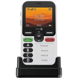 Doro Leva X10 (2.40", 2 Mpx), Tastenhandy, Schwarz, Weiss