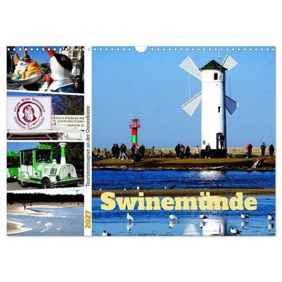 Swinemünde - Touristenmagnet an der Ostseeküste (Wandkalender 2027 DIN A3 quer), CALVENDO Monatskalender