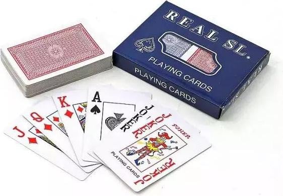 ADAR Speelkaarten - 2 pakken met ruwe textuur