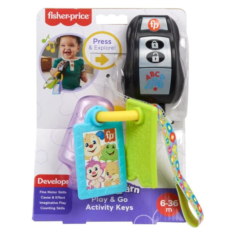 Mattel Pädagogische ABC-Schlüssel 123 HXF51 (Englisch, Polnisch, Slowakisch, Tschechisch, Ungarisch) (HXF51)