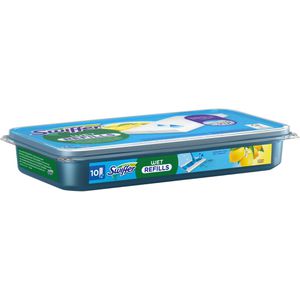 Swiffer Ersatztücher Wet Zitrusduft Bodentücher, Nachfüllpack, feucht, 10 Tücher, 10 Stück