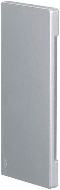Tehalit Endplatte PC/ABS hfr.,lack.Alu BRA 651706B LAN ; hager (5208757)