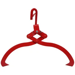 Wiltec, Zange, Forstzange Rückezange 620mm 450kg Holzzange Hebezange Packzange Greifer (620 mm)