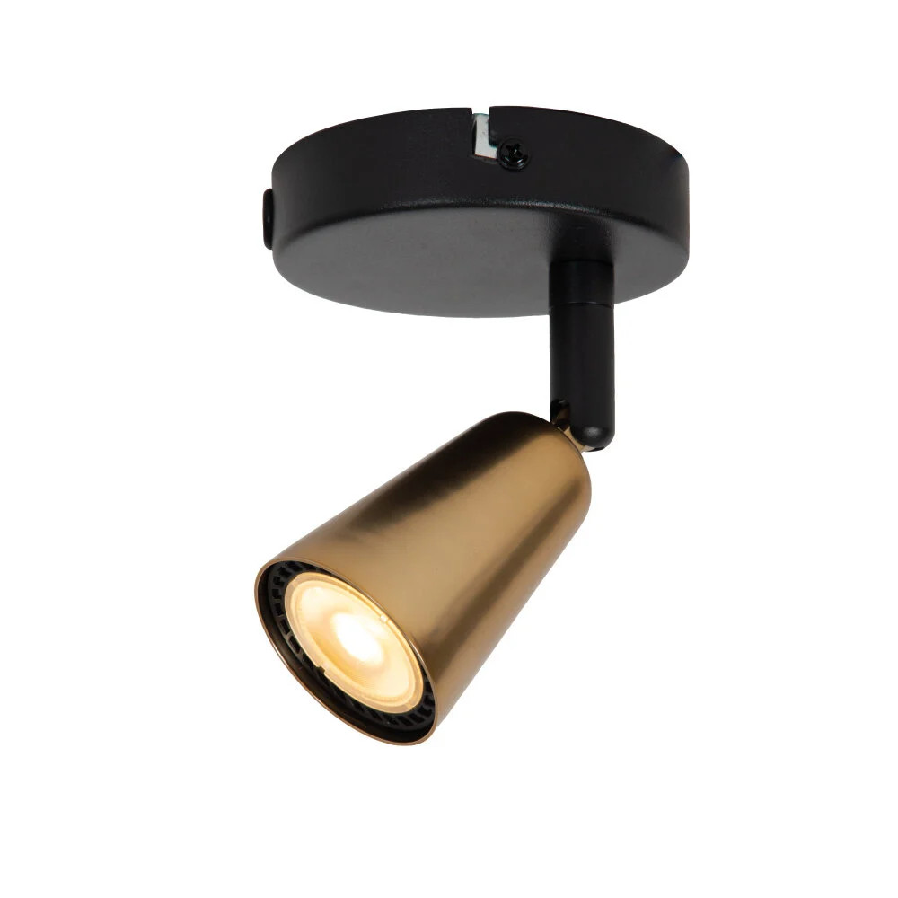Lucide TIANA Wandspot Wandlamp - Champagne - 1xGU10 (MR16)