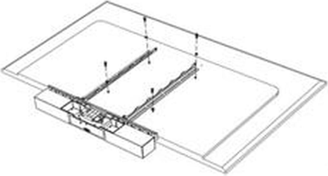 HP Poly VESA-beugel voor Poly Studio USB, zwart, B: 210 mm, D: 190 mm, H: 55 mm