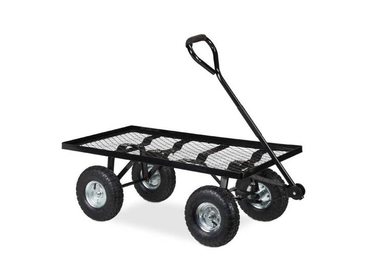Relaxdays Flacher Handwagen