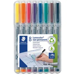 STAEDTLER Lumocolor Folienstifte-Set 1.0 mm Mehrfarbig
