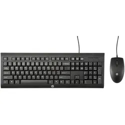 HP C2500 (DE, Kabelgebunden), Tastatur, Schwarz