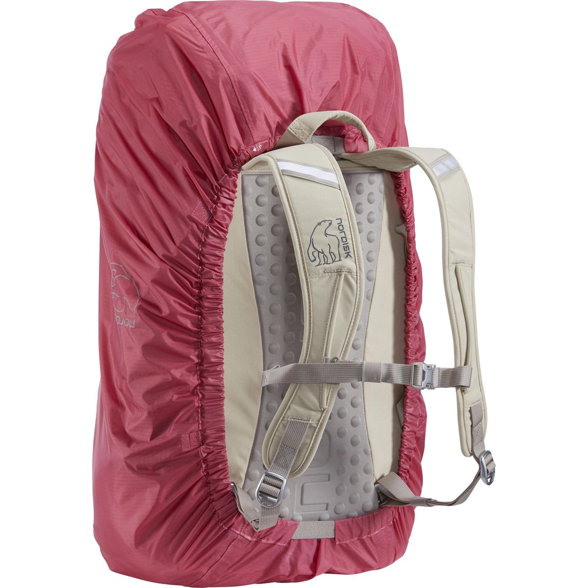 Nordisk Yggdrasil Backpack Raincover azalea cherry pink 148099