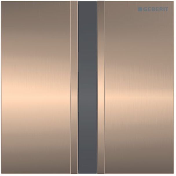 Geberit Infrarot-Urinal-Steuerung Typ 50  116026QB1 Netz, elektronische Spülung, gebürstet / rotgold
