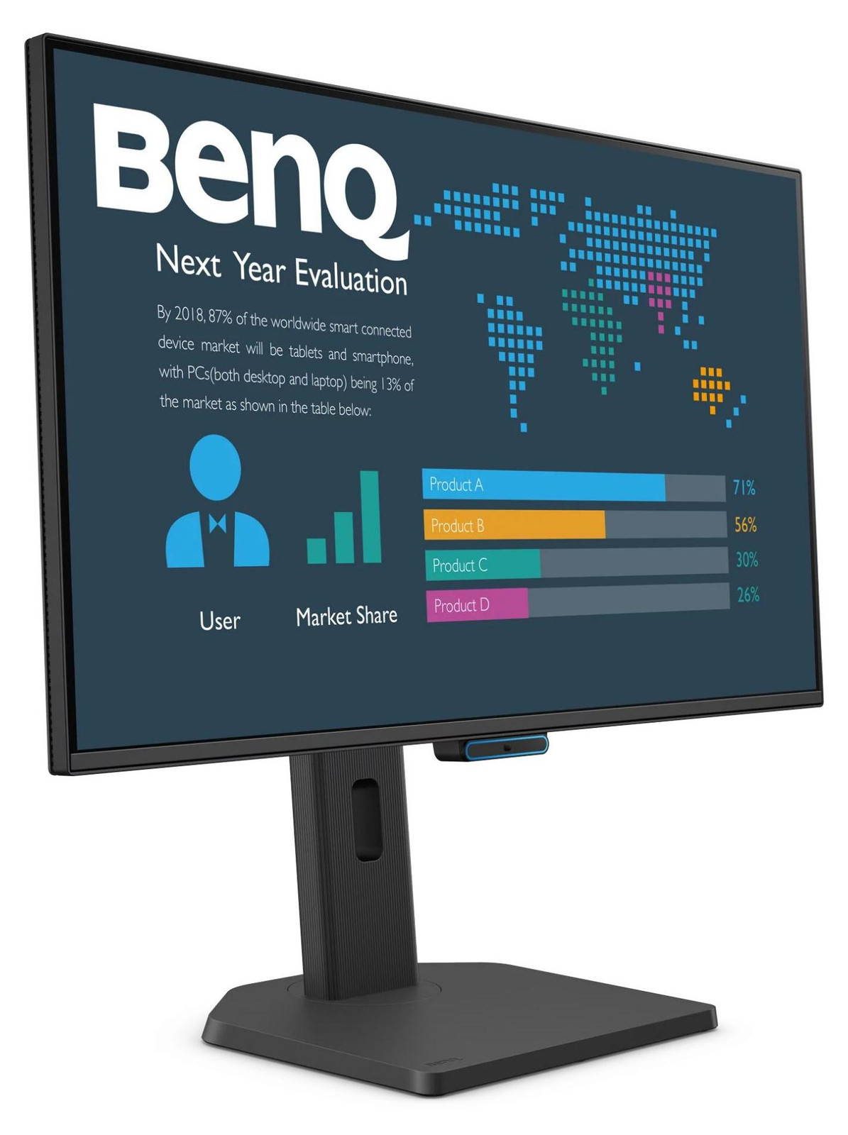 BenQ BL2790TC Monitor 68,6cm 16:9 FHD 144Hz HDMI DP USB-C Lift/Pivot