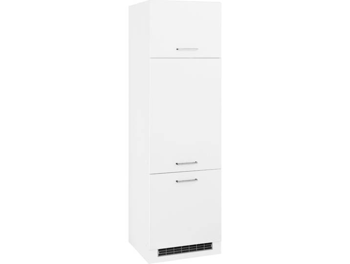 Kühlumbauschrank KOCHSTATION KS-Visby , weiss (weiß), B:60cm H:200cm T:60cm, Schränke, Kühlumbauschrank