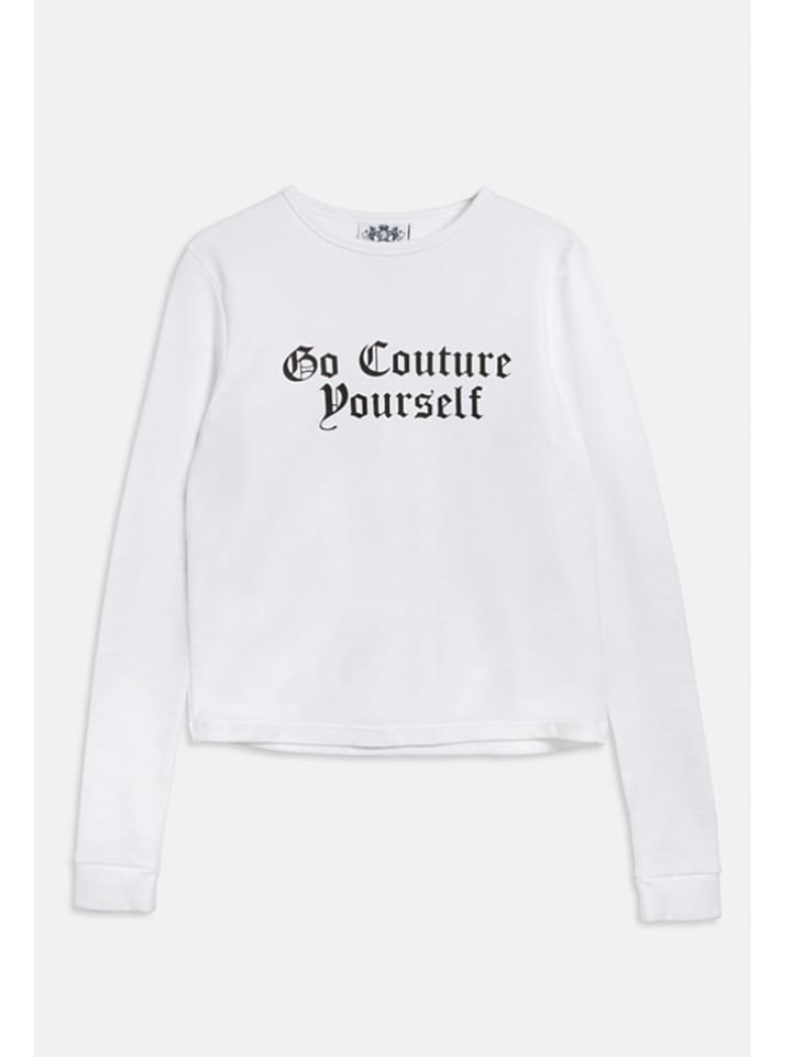 Juicy Couture Longsleeve in Weiß - M