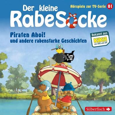 Piraten Ahoi!, Die Fußballwaldmeisterschaft, Das goldene Amulett (Der kleine Rabe Socke - Hörspiele zur TV Serie 1) (Hörspiel) - Katja Grübel,Jan