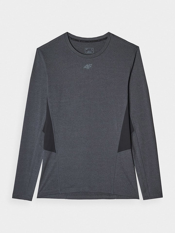 4F Trainingsshirt in Grau - M