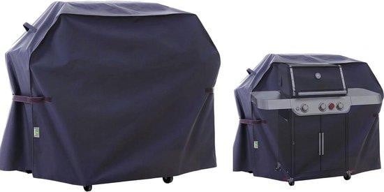 Blauwe waterdichte barbecuehoes van polyester voor volwassenen