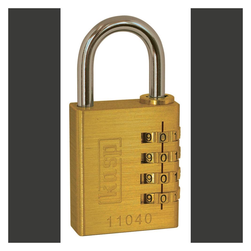 Kasp Vorhängeschloss K11040 Gold-Ge (K11040)