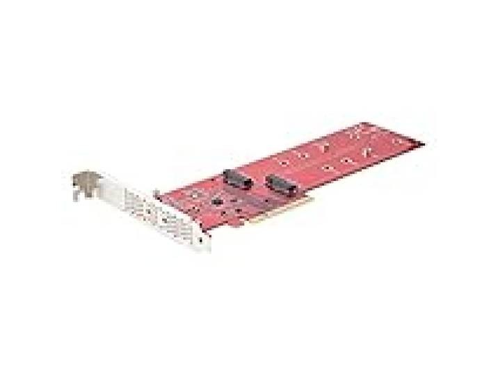 StarTech Adaptateur Double SSD M.2 PCIe 4.0, x8/x16 (DUAL-M2-PCIE-CARD-B)