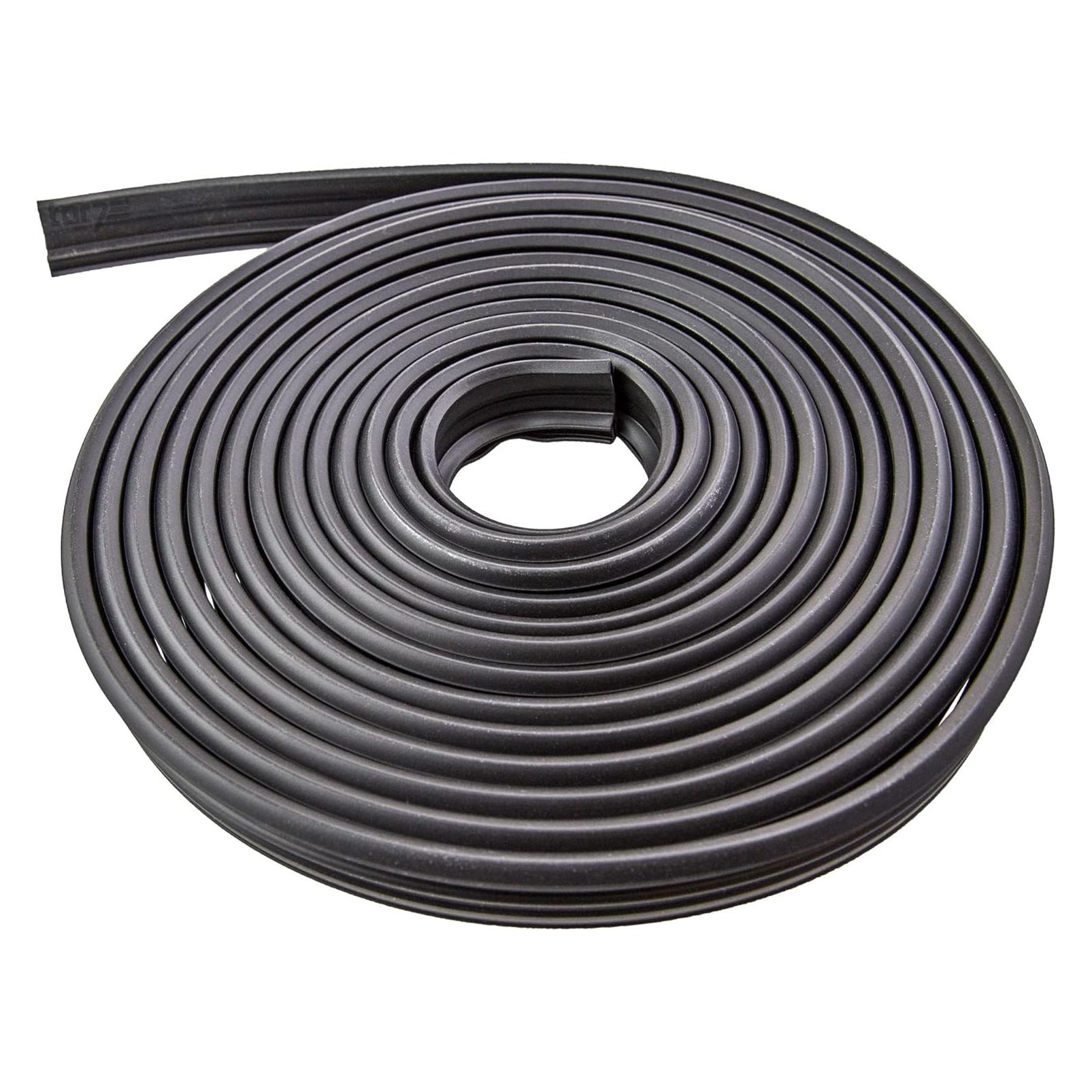 Hörmann Türdichtung Türgummi, schwarz, 6,10m, für Brandschutztüren (für Tür H8-5, Länge 6,1 m)