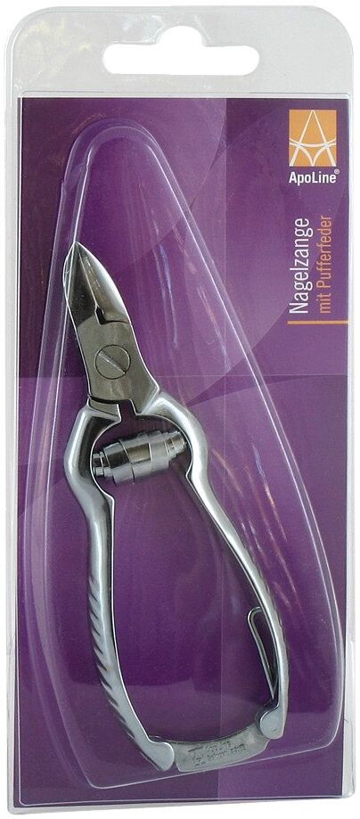 Apoline Nagelzange mit Pufferfeder 12 cm verchromt 1stk