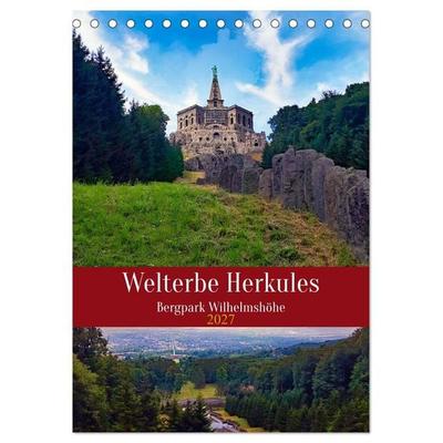 Welterbe Herkules (Tischkalender 2027 DIN A5 hoch), CALVENDO Monatskalender