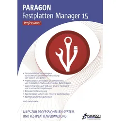 Paragon Festplattenmanger 15 Professional