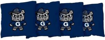 Skip's Garage Georgetown Hoyas Tokyodachi Blue Cornhole Bags