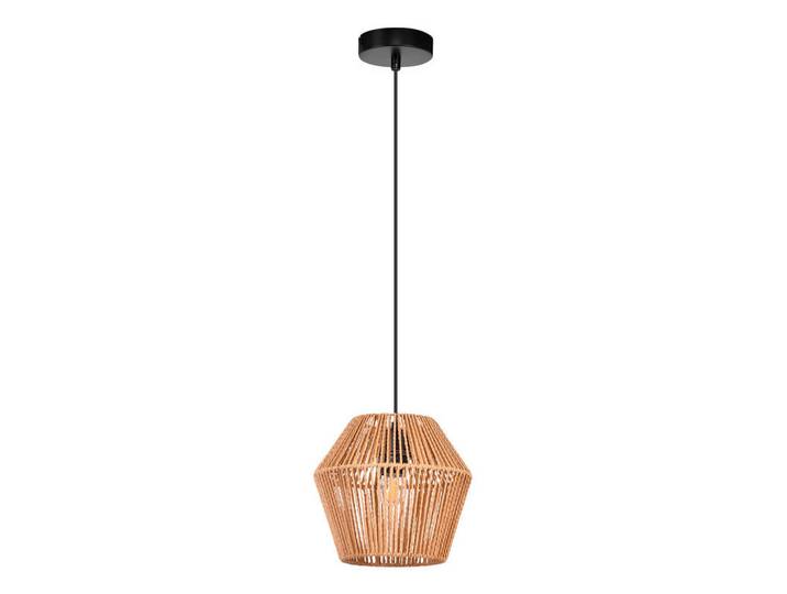 Nettlife Pendelleuchte David 23/23/175cm, Schwarz, Metall, E27, 23x175x23 cm, Lampen & Leuchten, Innenbeleuchtung, Hängeleuchten, Pendelleuchten