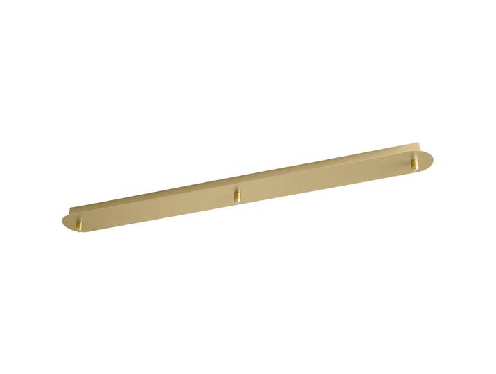 Giberti Luce Desinger-Baldachin Rosone Metall gold B: 83cm, 3-flammig
