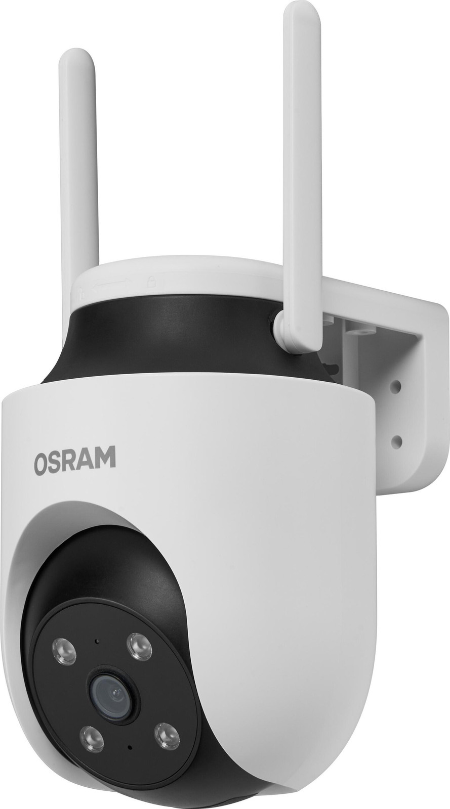 OSRAM SMART+ WiFi buitencamera 360°, 4MP, 2K, IP65, wit