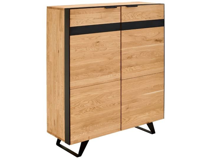 Landscape Highboard ZAFIRO, wildeiche, Massivholz