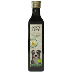Dog's Love Natural Gold Bio Ölmischung 250ml Nahrungsergänzung für Hunde
