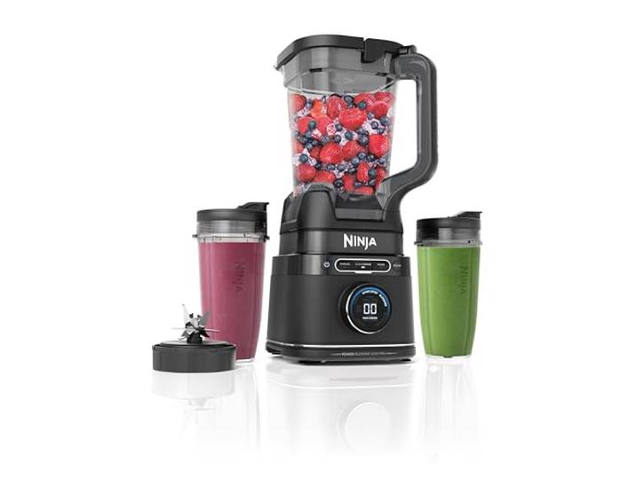 Ninja 2-in-1 Detect Power Mixer Pro & Single Serve, 1200 W, Schwarz