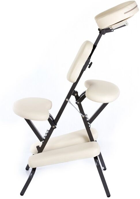 Cadeira multifuncional plegable de massagem Kinefis Relax (cor creme)