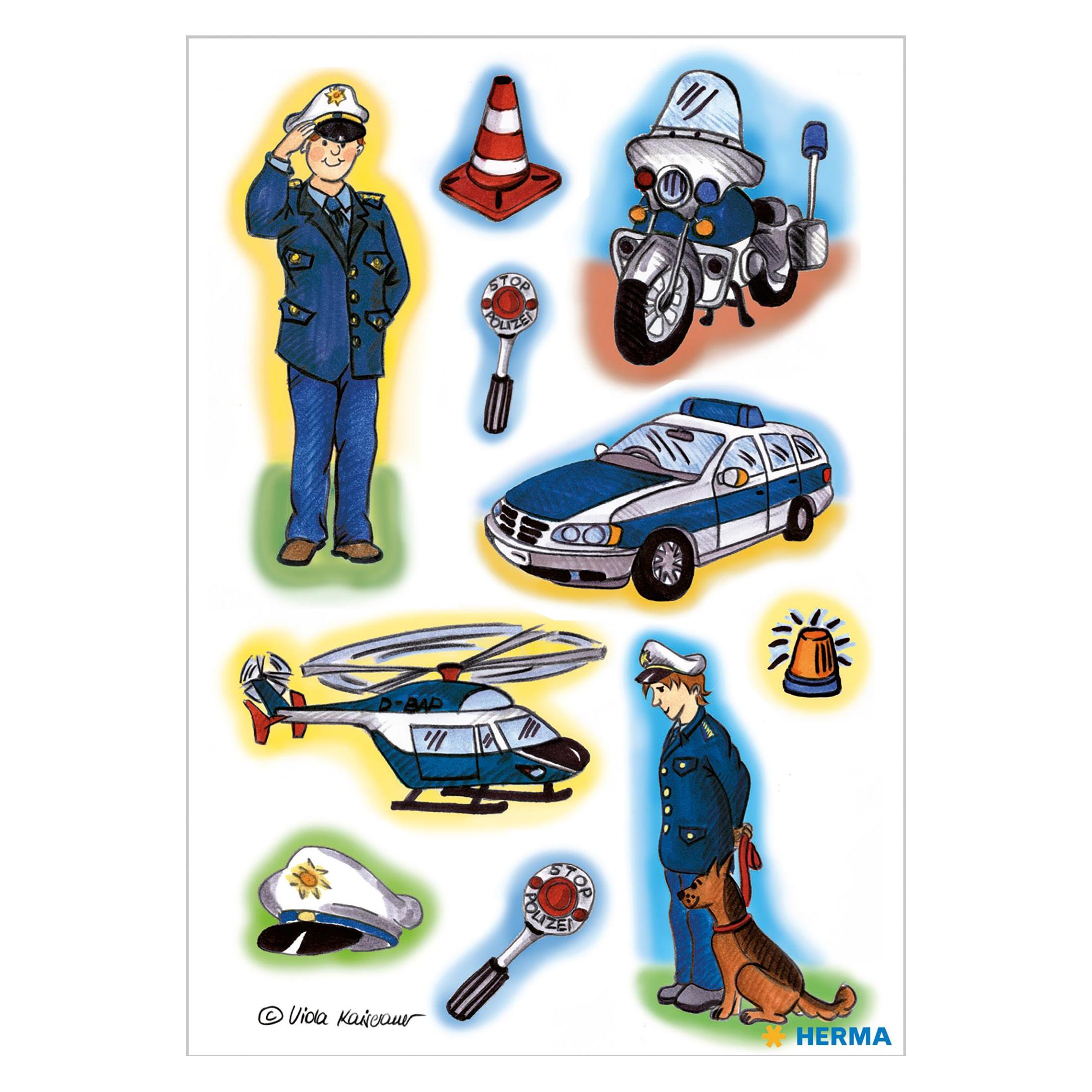 Herma Polizei (30 Sticker) (15083)