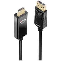 LINDY HDMI Anschlusskabel DisplayPort Stecker, HDMI-A Stecker 1.00 m Schwarz 40925 DisplayPort-Kabel