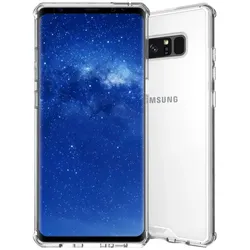 Handy Tasche für Samsung Galaxy Note 8 Case Schutz Hülle Cover Transparent